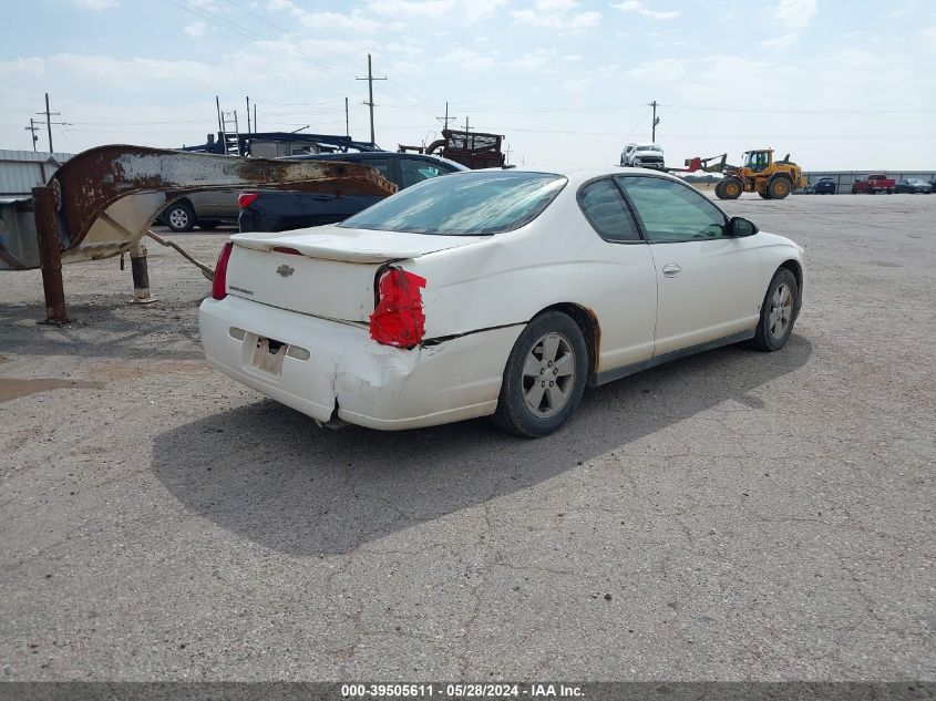 2G1WM15K769338999 2006 Chevrolet Monte Carlo Lt