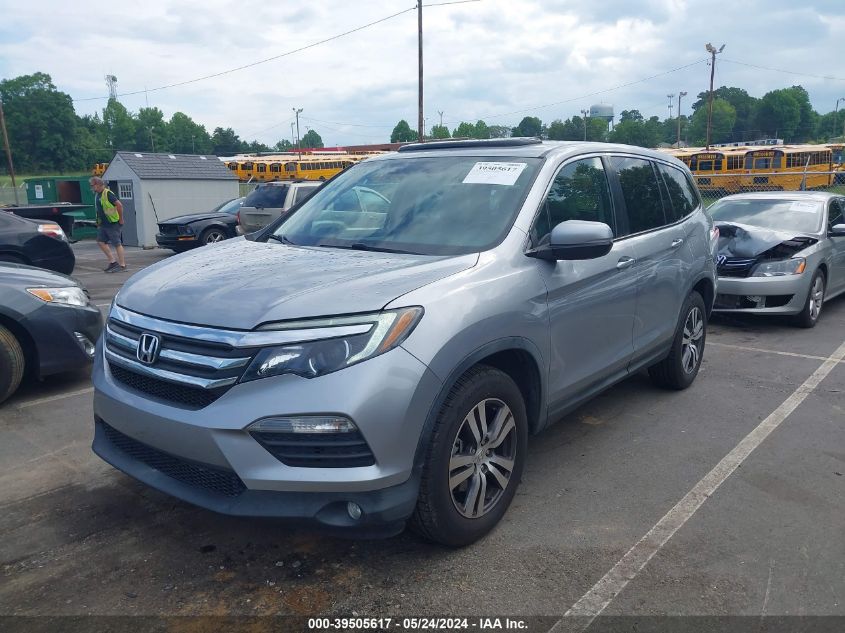 2016 Honda Pilot Exl VIN: 5FNYF6H52GB083186 Lot: 39505617