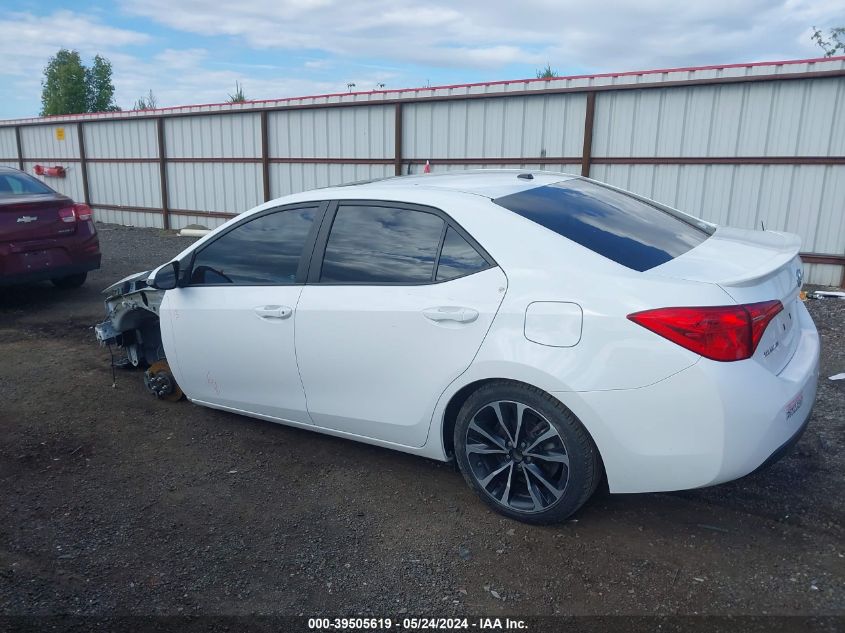 2017 Toyota Corolla Se VIN: 2T1BURHE3HC802187 Lot: 39505619