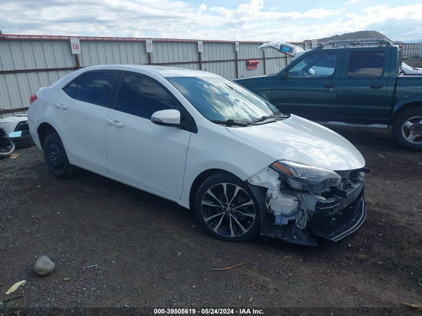 2017 Toyota Corolla Se VIN: 2T1BURHE3HC802187 Lot: 39505619