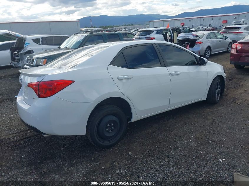 2017 Toyota Corolla Se VIN: 2T1BURHE3HC802187 Lot: 39505619