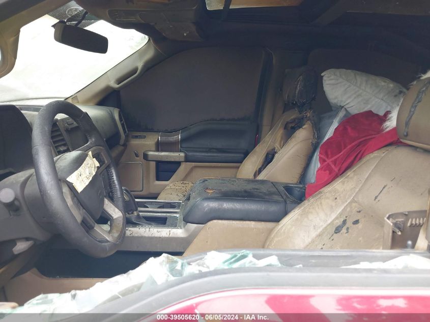 2016 Ford F-150 Lariat VIN: 1FTEW1CG1GKE60964 Lot: 39505620