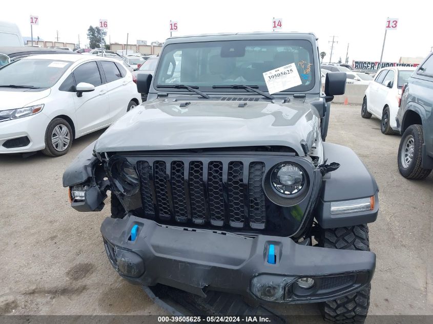 2023 Jeep Wrangler 4Xe 4X4 VIN: 1C4JJXN6XPW591260 Lot: 39505625