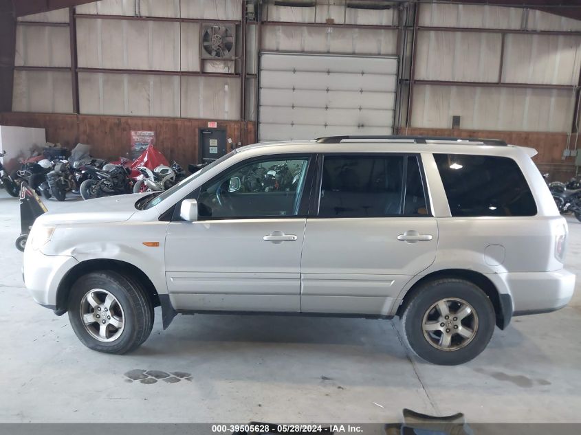 2006 Honda Pilot Ex-L VIN: 2HKYF18536H555852 Lot: 39505628