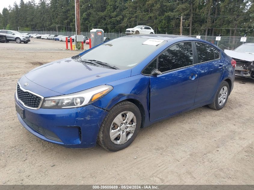 2018 Kia Forte Lx VIN: 3KPFK4A7XJE280171 Lot: 39505689