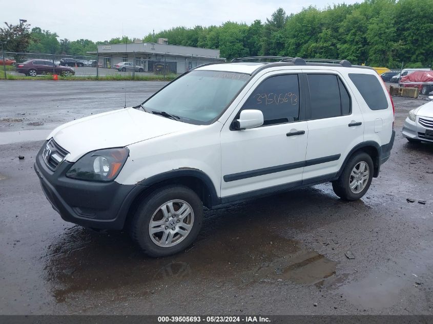 2003 Honda Cr-V Ex VIN: SHSRD78803U141308 Lot: 39505693