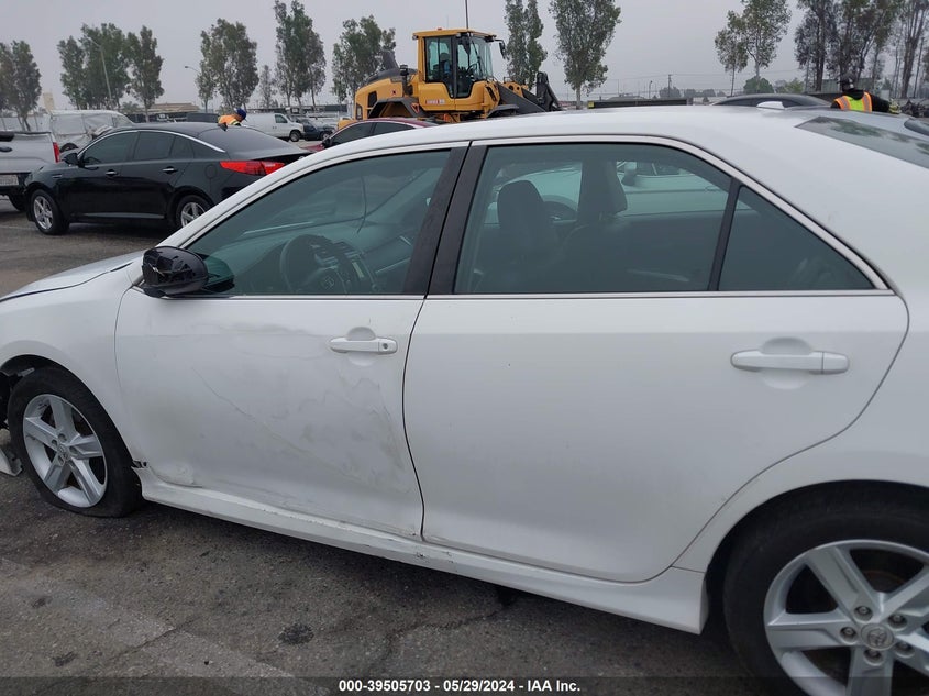 2013 Toyota Camry Se VIN: 4T1BF1FKXDU664841 Lot: 39505703