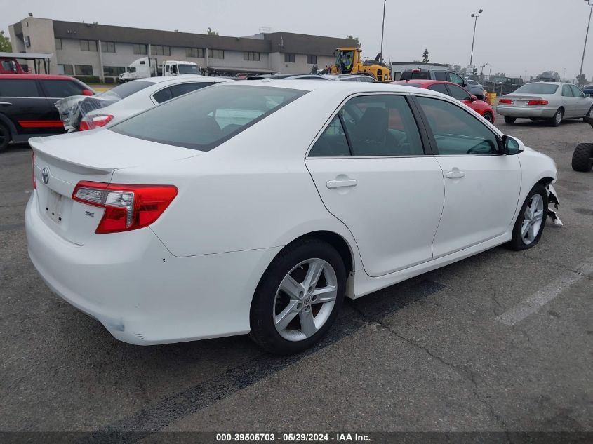 2013 Toyota Camry Se VIN: 4T1BF1FKXDU664841 Lot: 39505703