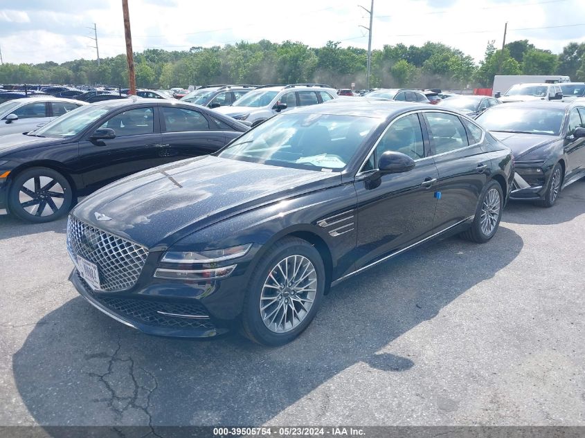 2024 Genesis G80 2.5T Awd VIN: KMTGB4SC7RU241360 Lot: 39505754