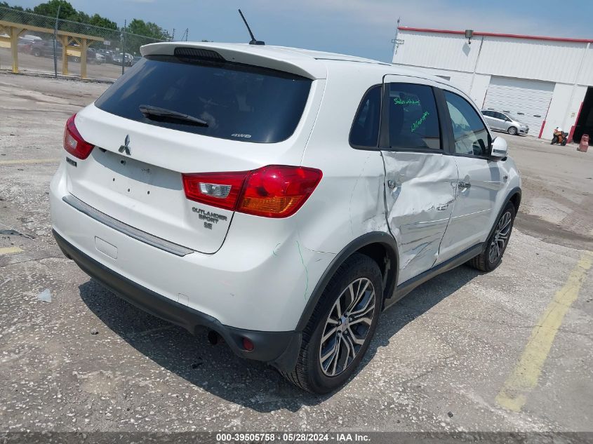 2016 Mitsubishi Outlander Sport Es/Se VIN: JA4AR3AW9GZ036445 Lot: 39505758