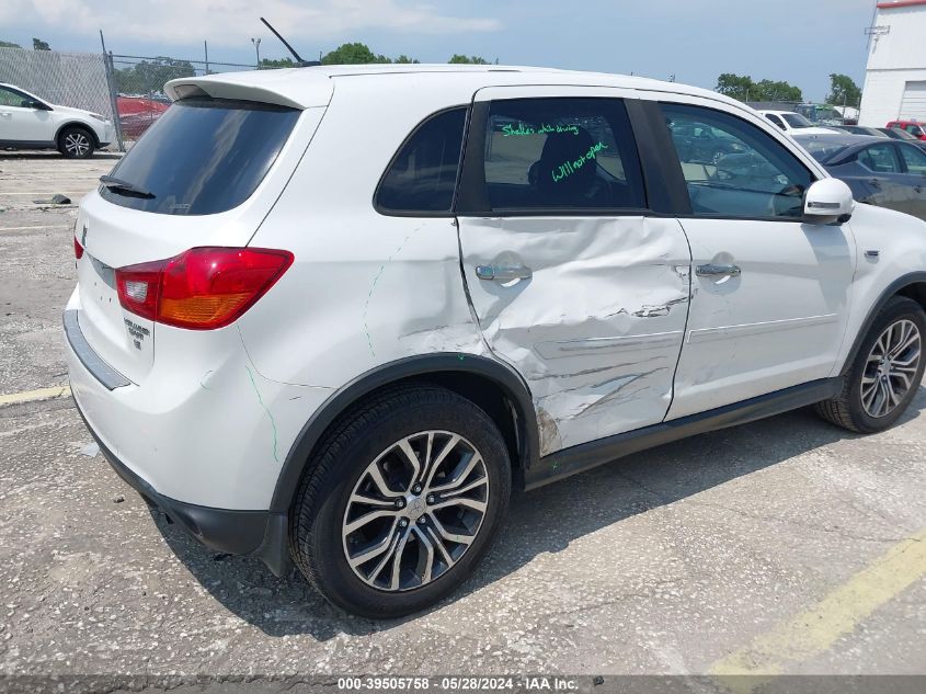 2016 Mitsubishi Outlander Sport Es/Se VIN: JA4AR3AW9GZ036445 Lot: 39505758