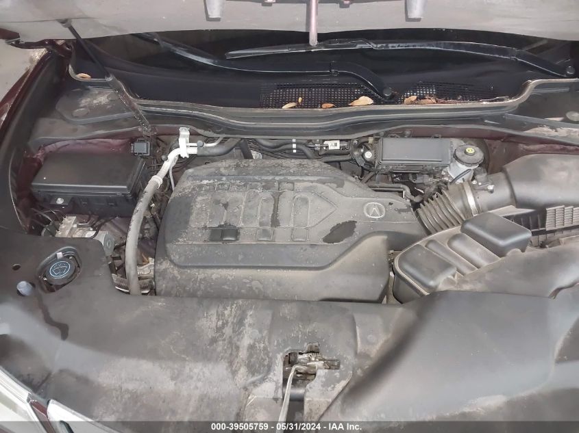 2016 Acura Mdx Advance Entertainment Packages/Advance Package VIN: 5FRYD3H94GB004686 Lot: 39505759