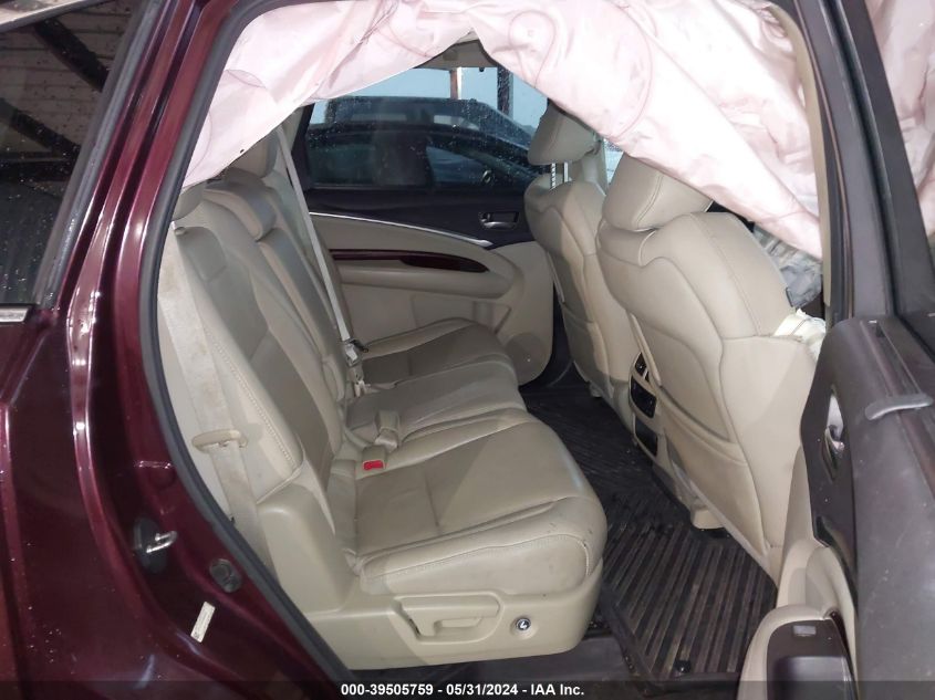 2016 Acura Mdx Advance Entertainment Packages/Advance Package VIN: 5FRYD3H94GB004686 Lot: 39505759