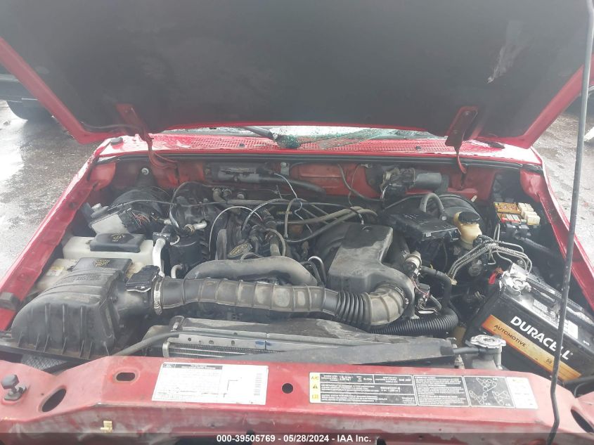 2002 Ford Ranger Edge/Tremor/Xl/Xlt VIN: 1FTYR14V32PB60629 Lot: 39505769