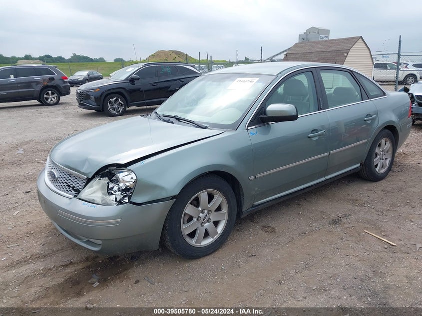 2007 Ford Five Hundred Sel VIN: 1FAHP24157G161206 Lot: 39505780
