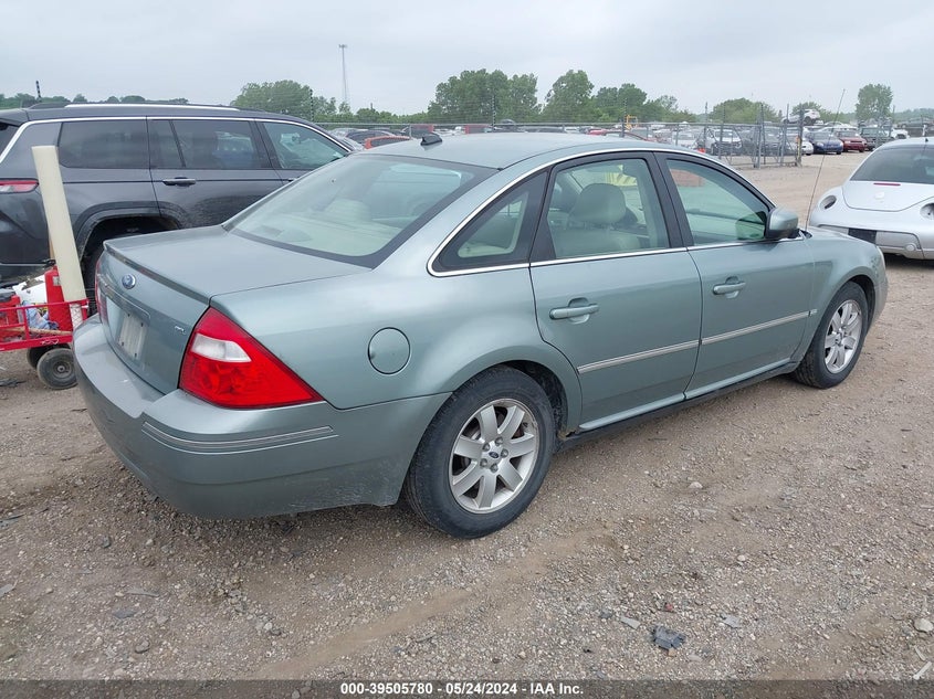2007 Ford Five Hundred Sel VIN: 1FAHP24157G161206 Lot: 39505780