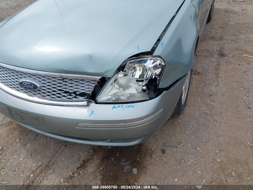 2007 Ford Five Hundred Sel VIN: 1FAHP24157G161206 Lot: 39505780