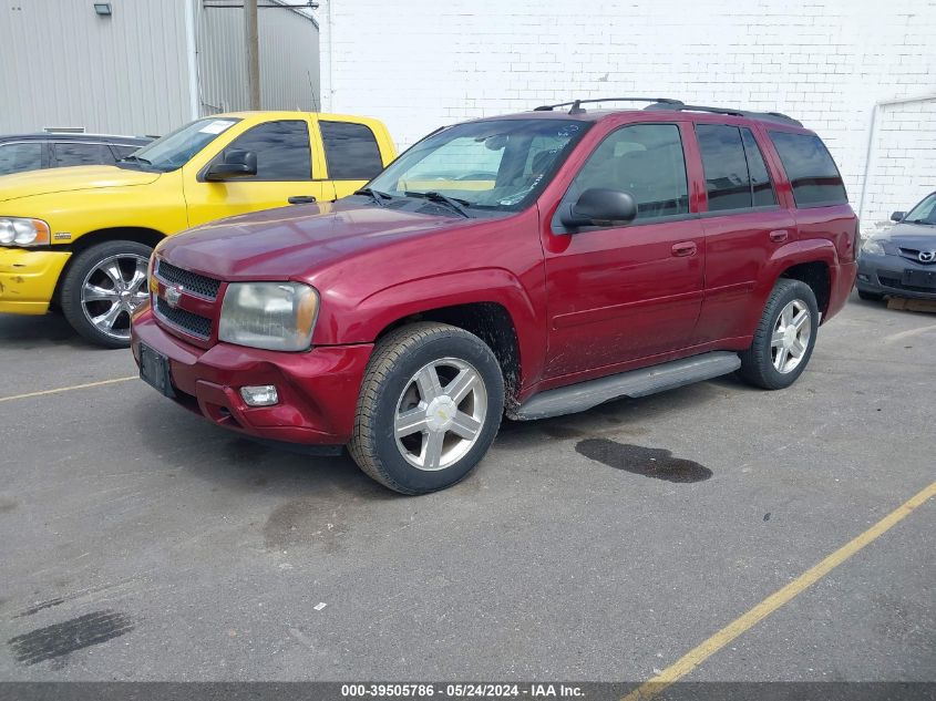 2008 Chevrolet Trailblazer Lt VIN: 1GNDT13S182231864 Lot: 39505786