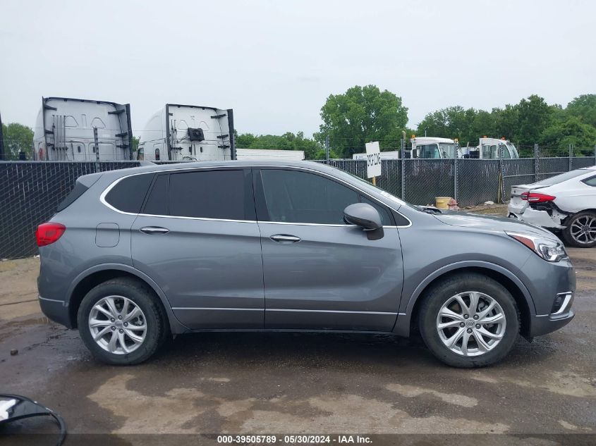 2020 Buick Envision Fwd Preferred VIN: LRBFXBSA5LD051691 Lot: 39505789