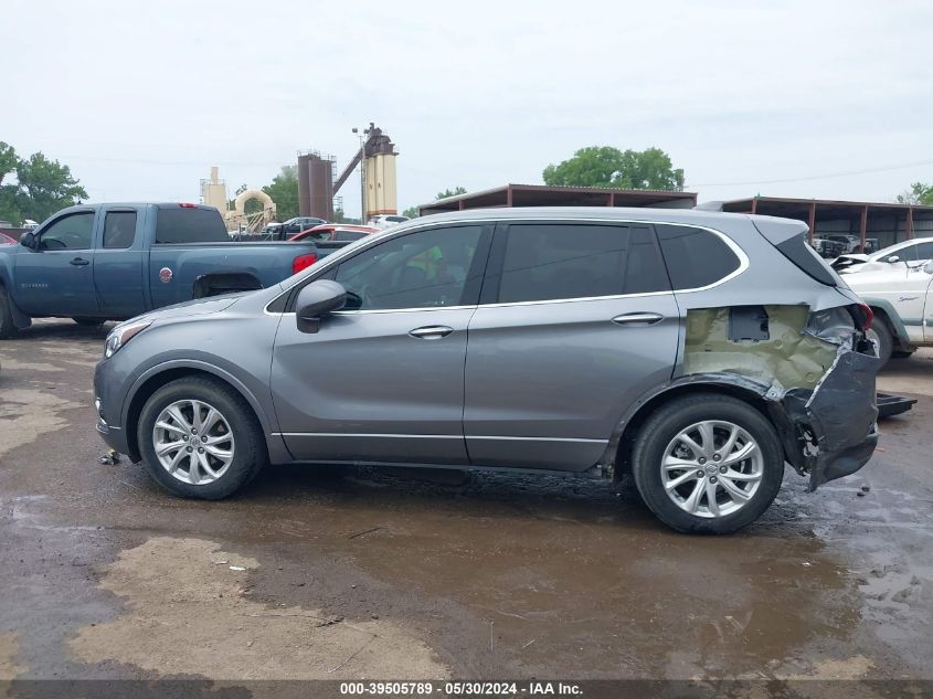 2020 Buick Envision Fwd Preferred VIN: LRBFXBSA5LD051691 Lot: 39505789