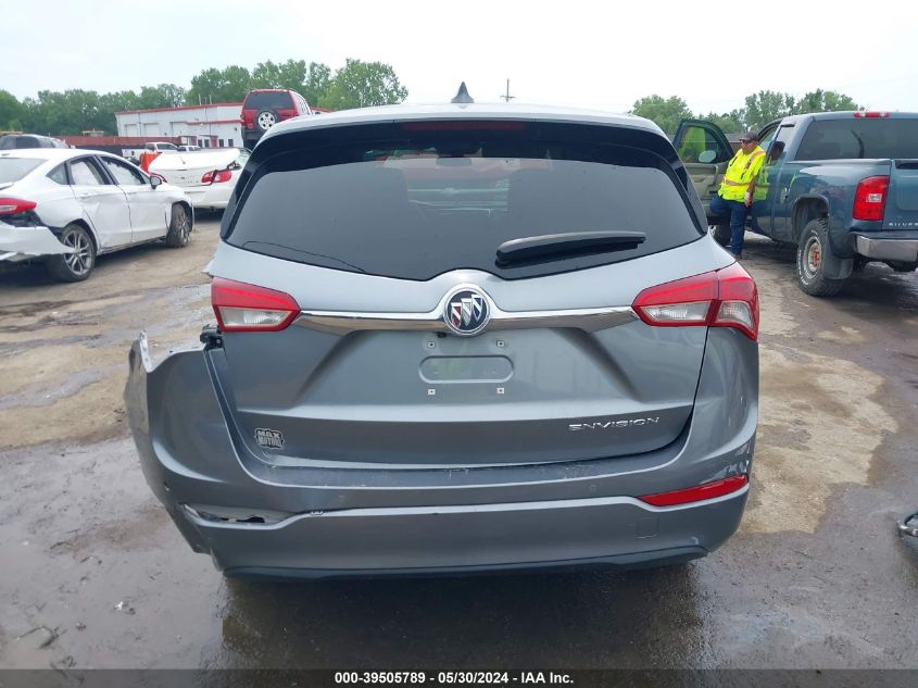 2020 Buick Envision Fwd Preferred VIN: LRBFXBSA5LD051691 Lot: 39505789