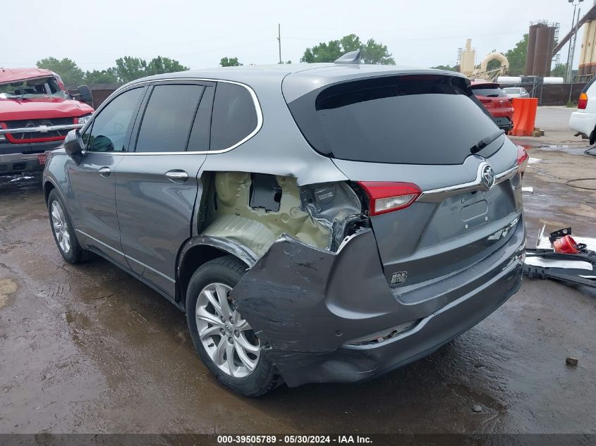 2020 Buick Envision Fwd Preferred VIN: LRBFXBSA5LD051691 Lot: 39505789