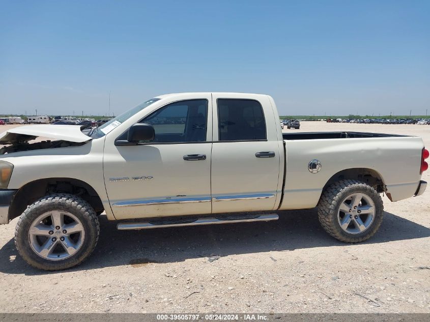 2007 Dodge Ram 1500 Slt/Trx4 Off Road/Sport VIN: 1D7HU18P37J613884 Lot: 39505797