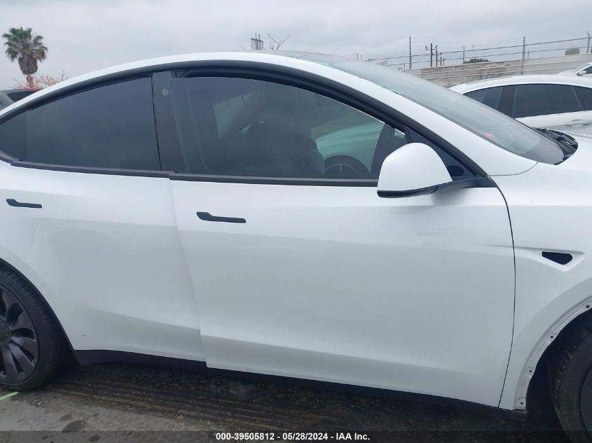 2021 Tesla Model Y Performance Dual Motor All-Wheel Drive VIN: 5YJYGDEF2MF294060 Lot: 39505812