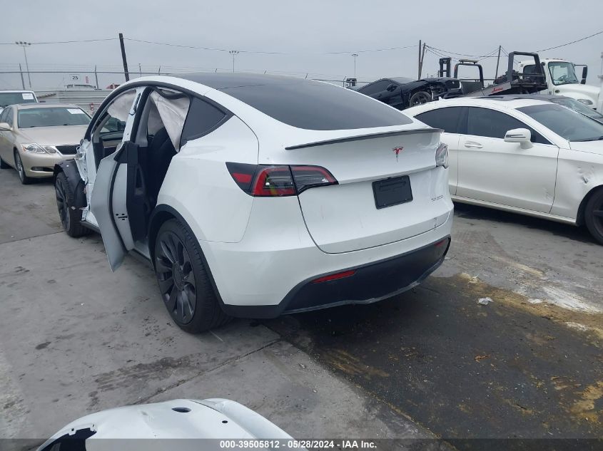 2021 TESLA MODEL Y PERFORMANCE DUAL MOTOR ALL-WHEEL DRIVE - 5YJYGDEF2MF294060