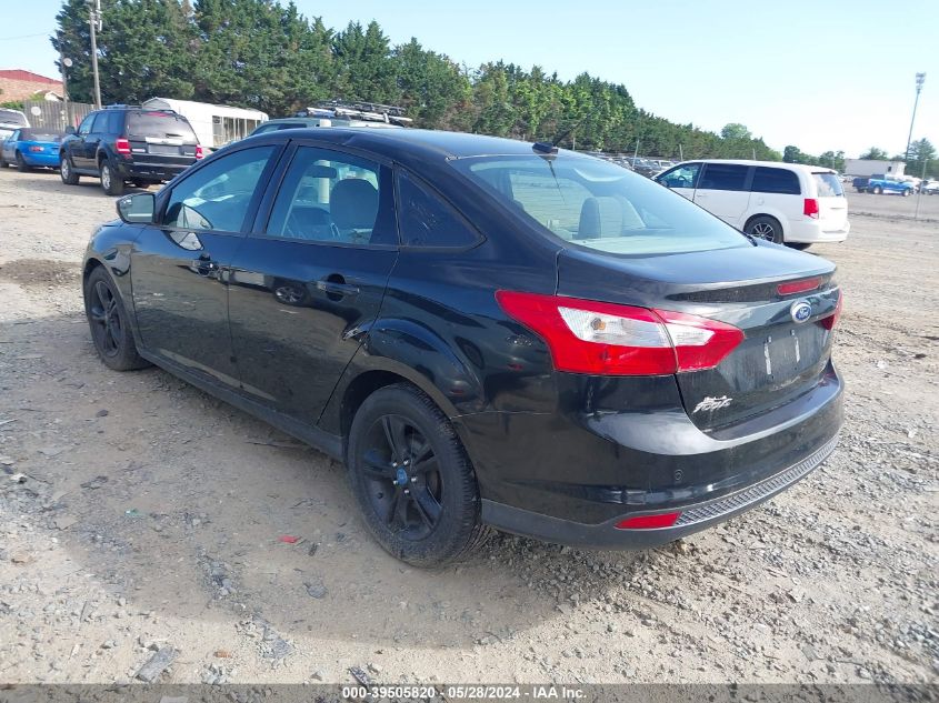 2013 Ford Focus Se VIN: 1FADP3F22DL309549 Lot: 39505820