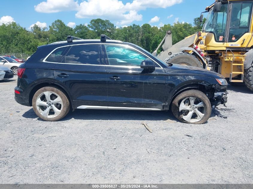 2021 Audi Q5 Premium Plus 45 Tfsi Quattro S Tronic VIN: WA1BAAFY4M2060165 Lot: 39505827