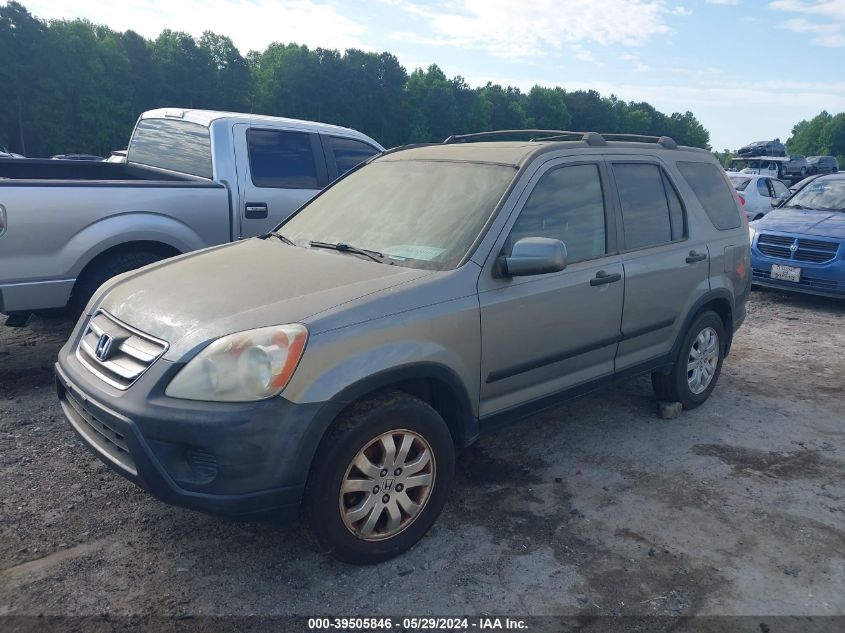 2005 Honda Cr-V Ex VIN: SHSRD78805U321973 Lot: 39505846