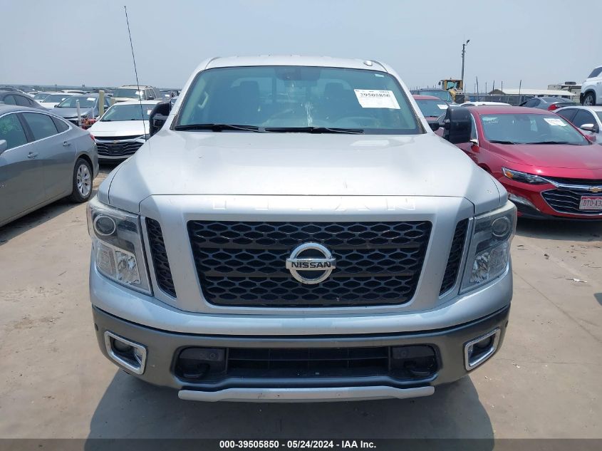 2017 Nissan Titan Pro-4X VIN: 1N6AA1E55HN572057 Lot: 39505850