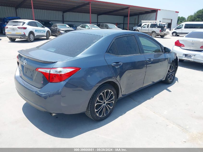 2016 Toyota Corolla L/Le/Le Pls/Prm/S/S Pls VIN: 5YFBURHE5GP475631 Lot: 39505851