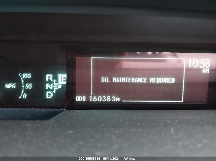 2010 Toyota Prius Iii VIN: JTDKN3DU4A0150543 Lot: 39505855