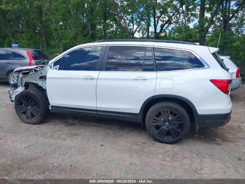 2022 Honda Pilot Awd Special Edition VIN: 5FNYF6H29NB060099 Lot: 39505858