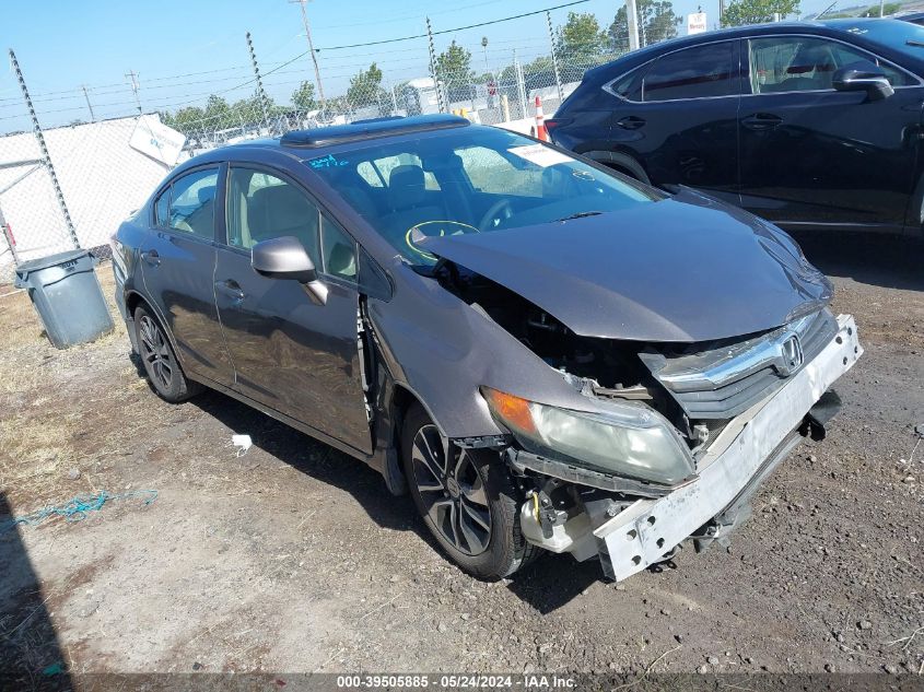 2012 Honda Civic Ex VIN: 19XFB2F88CE301432 Lot: 39505885