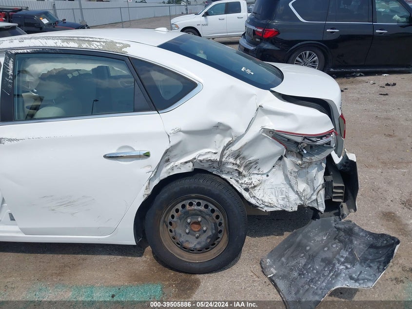 2017 Nissan Sentra Sv VIN: 3N1AB7AP7HY292608 Lot: 39505886