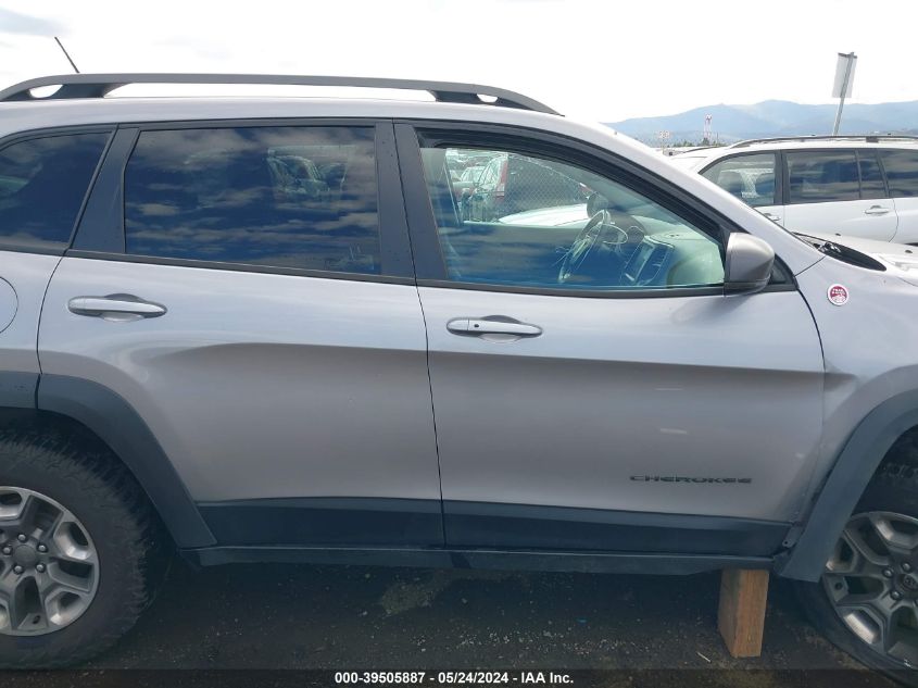 2019 Jeep Cherokee Trailhawk 4X4 VIN: 1C4PJMBX7KD314432 Lot: 39505887