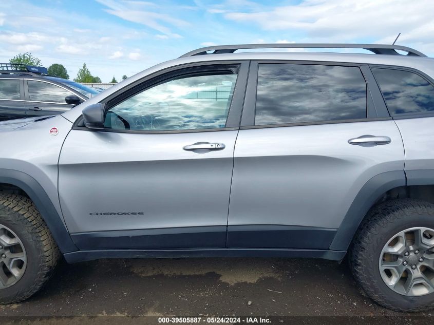 2019 Jeep Cherokee Trailhawk 4X4 VIN: 1C4PJMBX7KD314432 Lot: 39505887