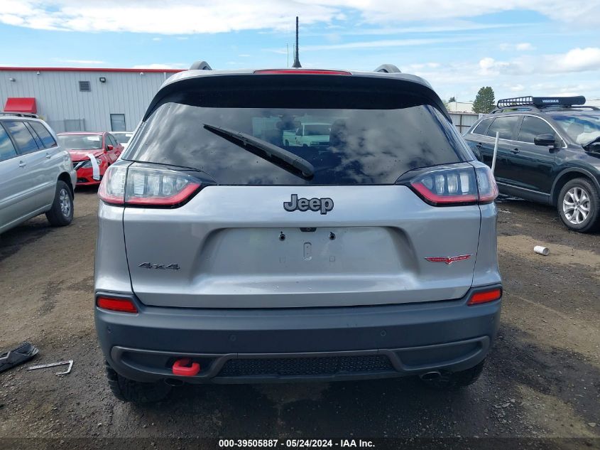 2019 Jeep Cherokee Trailhawk 4X4 VIN: 1C4PJMBX7KD314432 Lot: 39505887