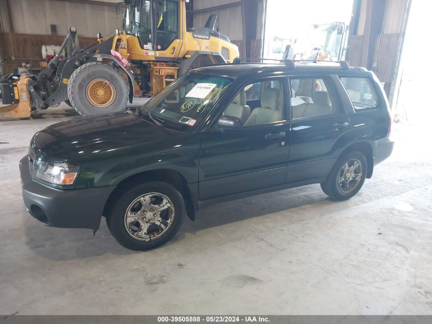 2005 Subaru Forester 2.5X VIN: JF1SG636X5H710061 Lot: 39505888