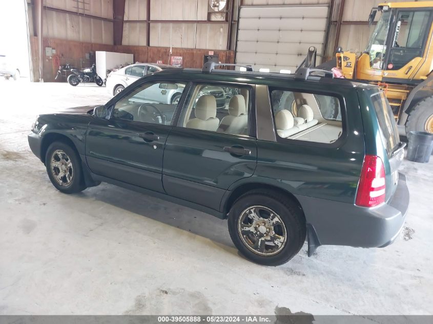 2005 Subaru Forester 2.5X VIN: JF1SG636X5H710061 Lot: 39505888