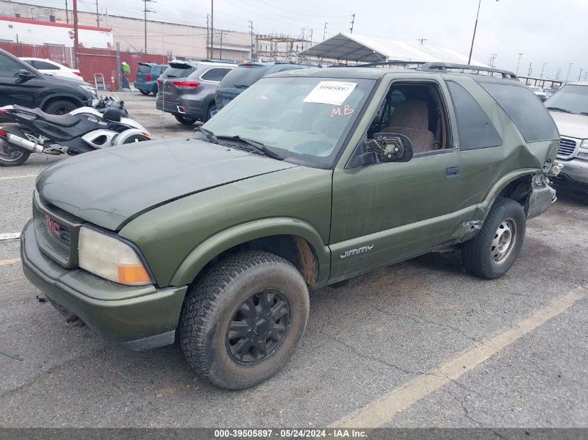 2001 GMC Jimmy VIN: 1GKCT18W11K123366 Lot: 39505897