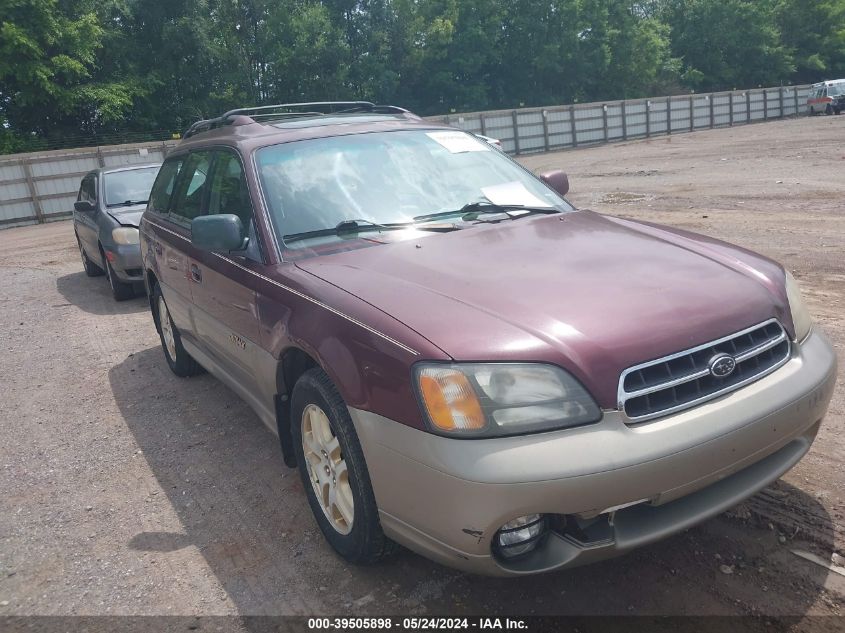 2000 Subaru Outback Limited VIN: 4S3BH686XY7619396 Lot: 39505898