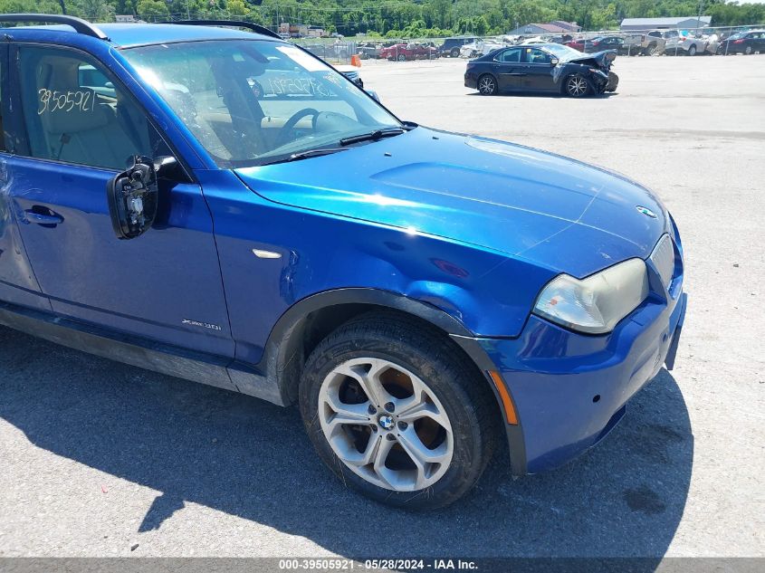 2010 BMW X3 xDrive30I VIN: WBXPC9C43AWJ39789 Lot: 39505921