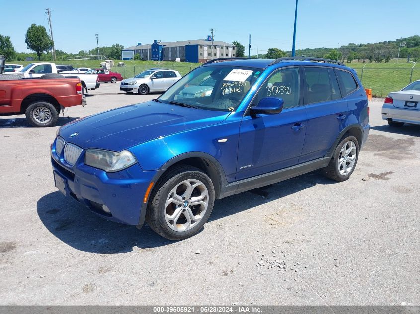 2010 BMW X3 xDrive30I VIN: WBXPC9C43AWJ39789 Lot: 39505921