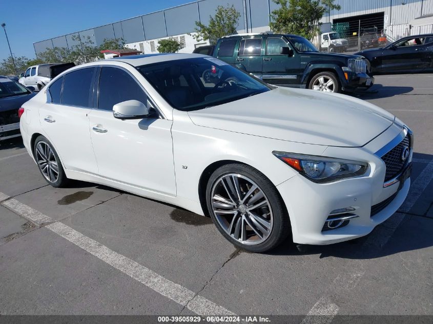 2014 Infiniti Q50 Premium VIN: JN1BV7AP0EM673551 Lot: 39505929