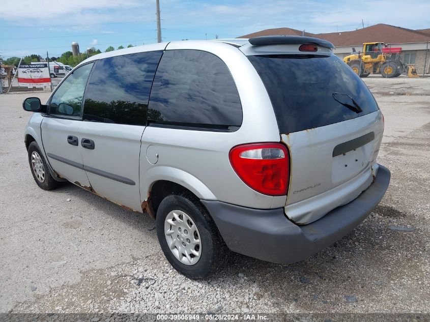 2002 Chrysler Voyager VIN: 1C4GJ25302B504615 Lot: 39505949