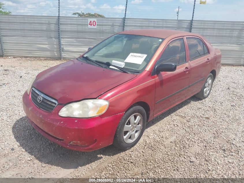 2008 Toyota Corolla Ce VIN: 1NXBR32E48Z016453 Lot: 39505952